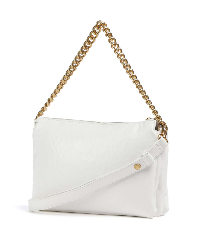 Liu Jo Lapuffy Shoulder bag offwhite