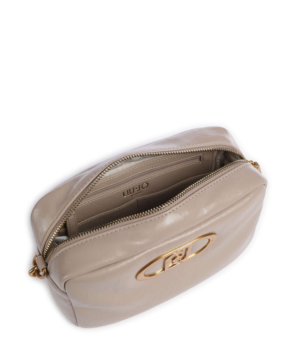 Liu Jo Lapuffy Crossbody bag dark sand                     