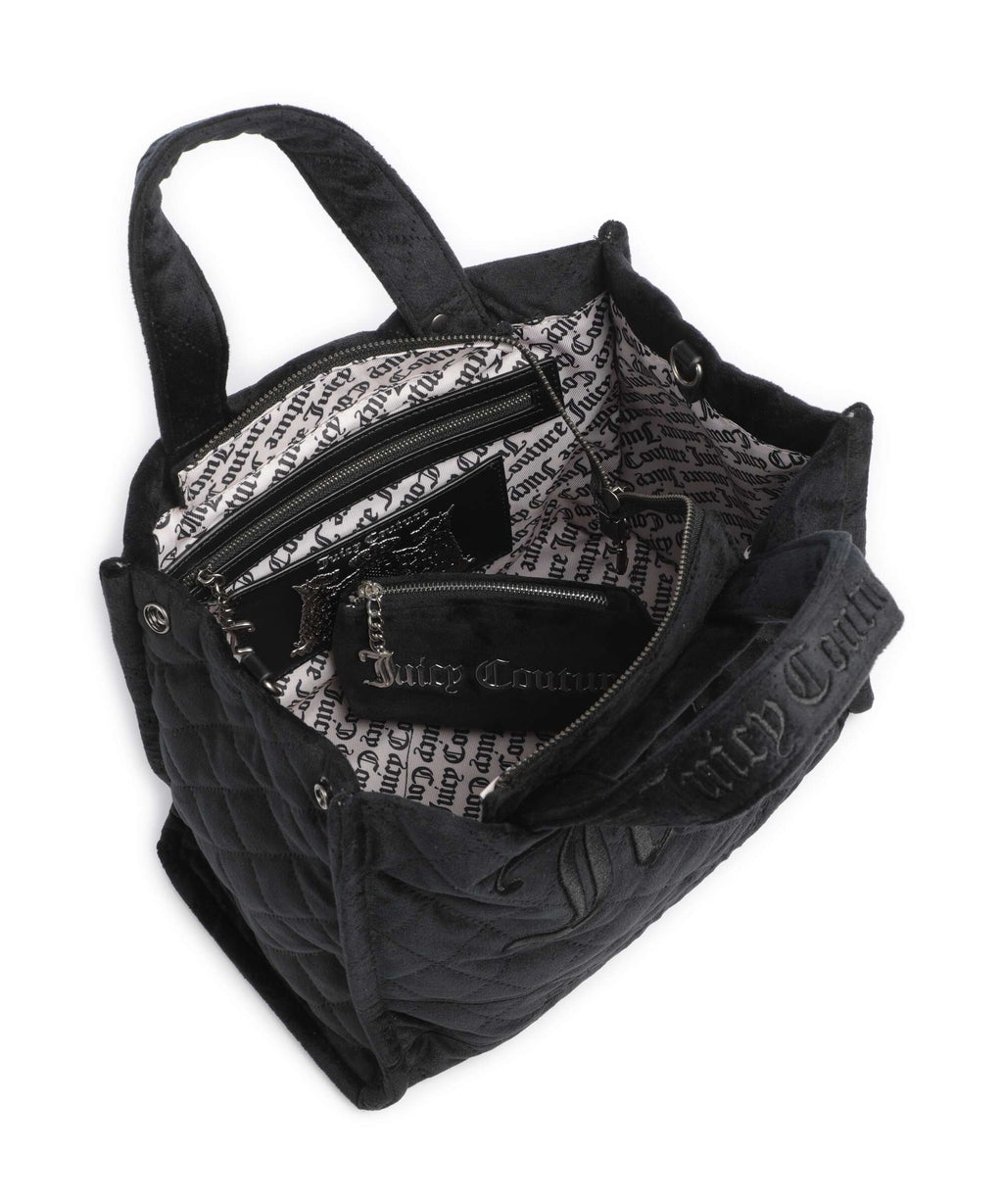Juicy Couture Iris Quilted M Handbag black
