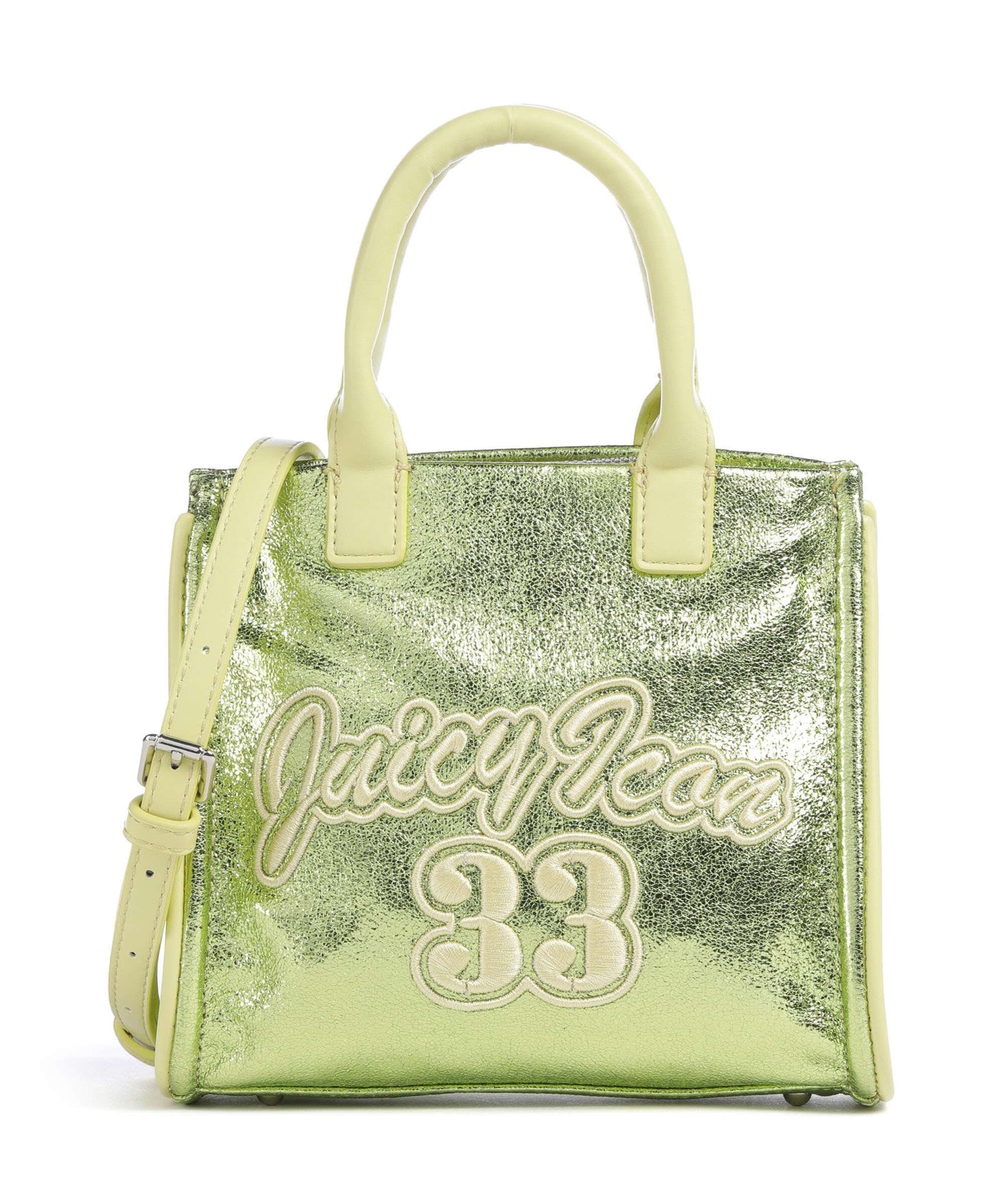 Juicy Couture Iris Metallic S Crossbody bag metallic lime bean