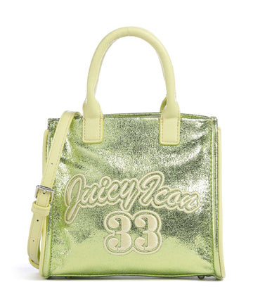 Juicy Couture Iris Metallic S Crossbody tas metallic lime bean