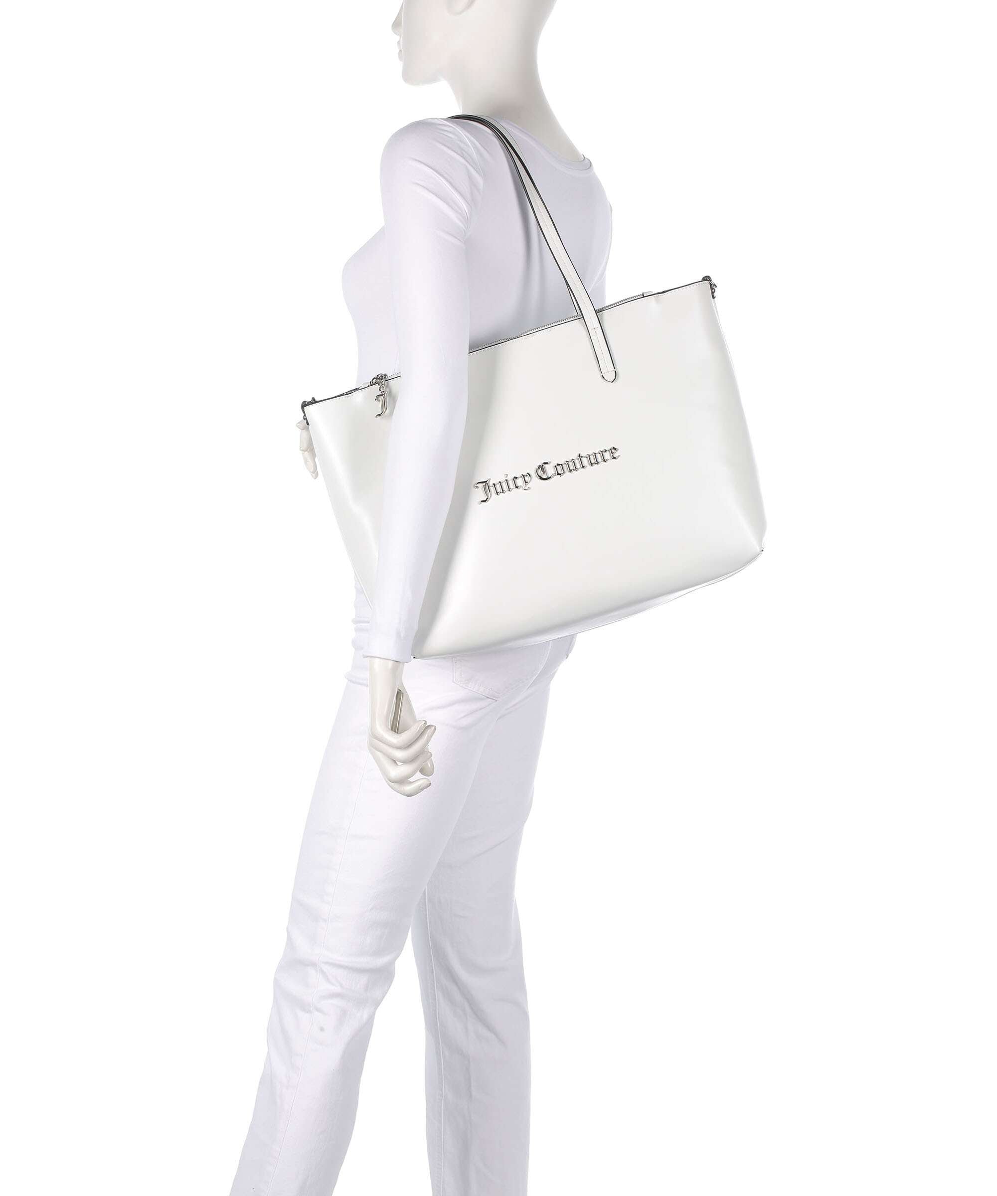 Juicy Couture Lucy L Tote bag white/silver