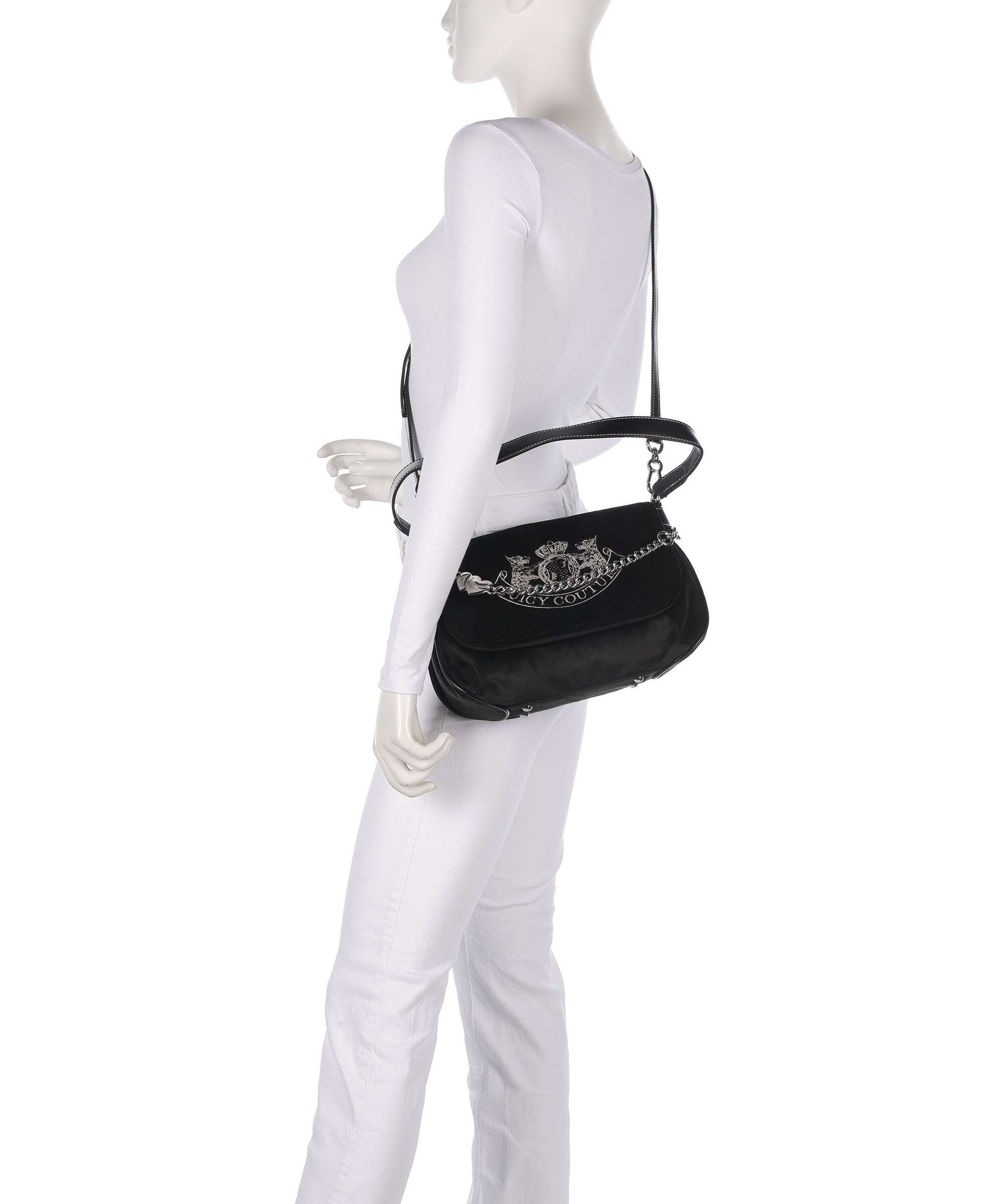 Juicy Couture Twig Narrative Shoulder bag black