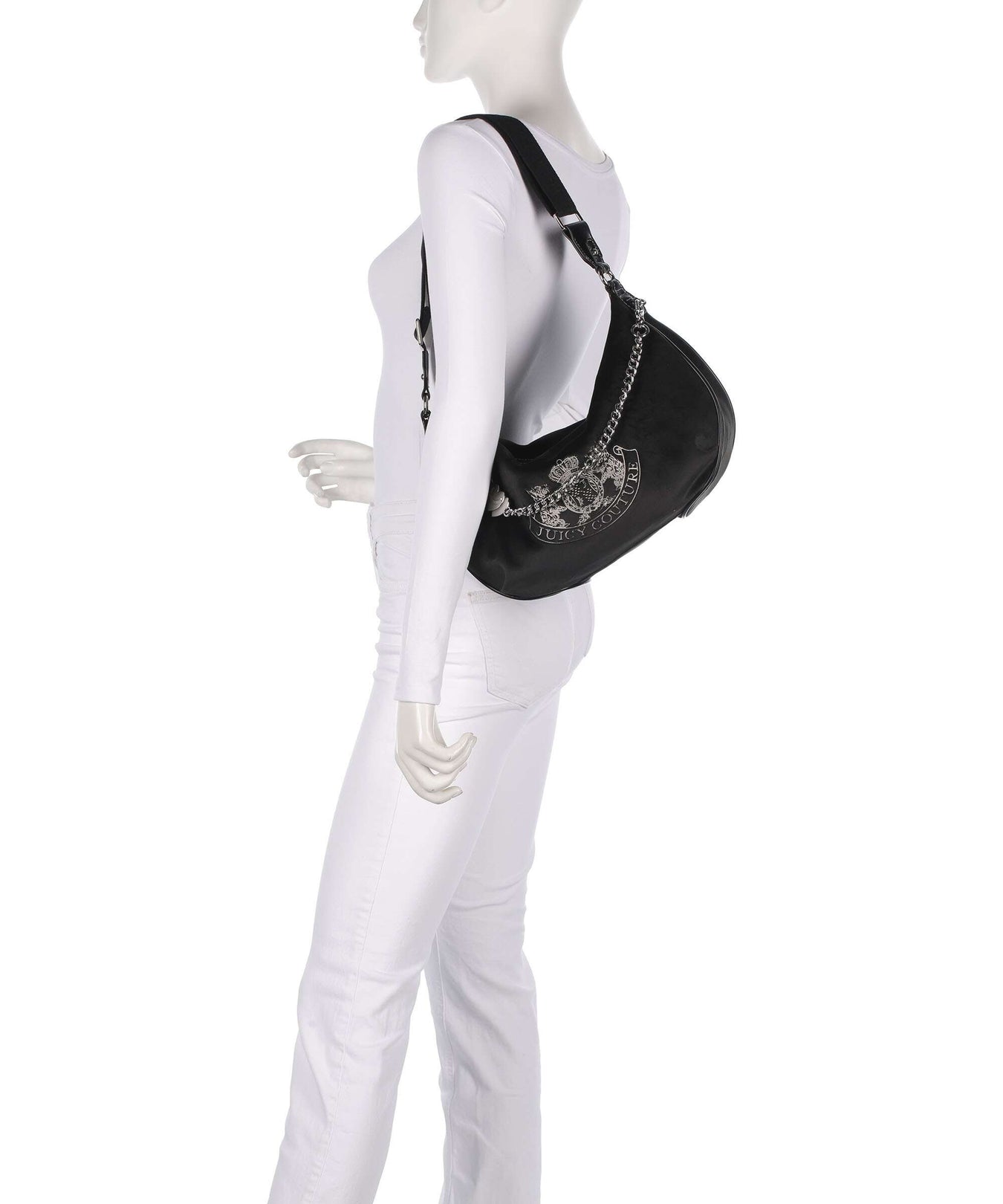 Juicy Couture Twig Narrative M Hobo bag black