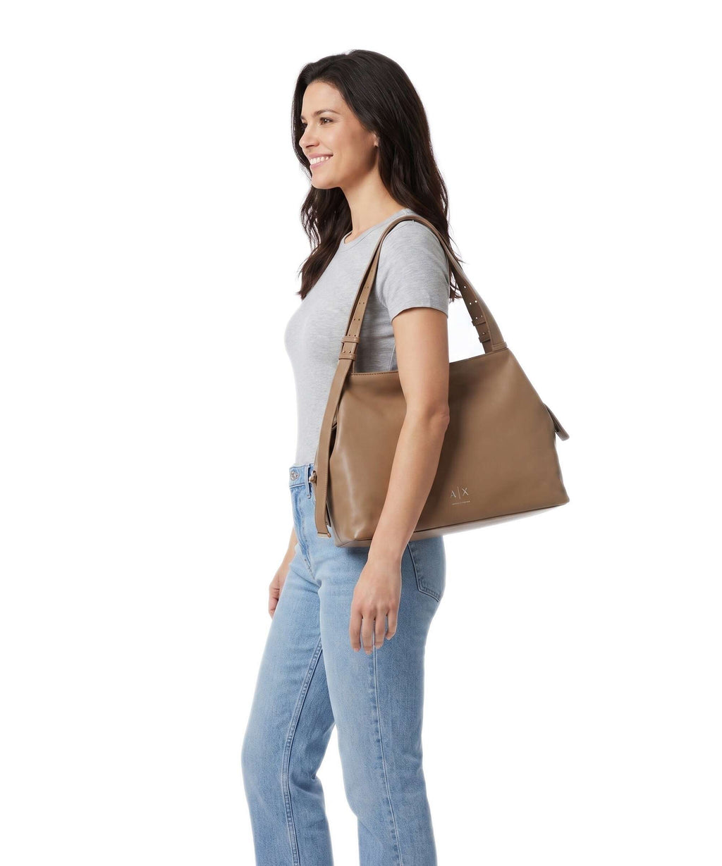 Armani Exchange Alice M Hobo bag marionette