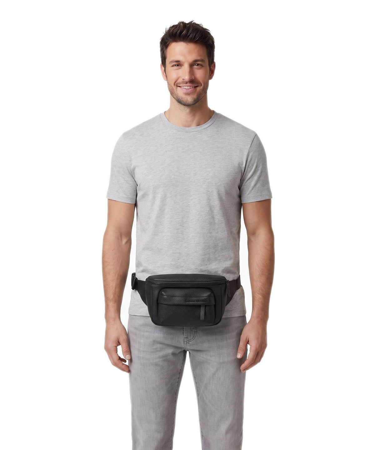 Armani Exchange Max Belt bag black