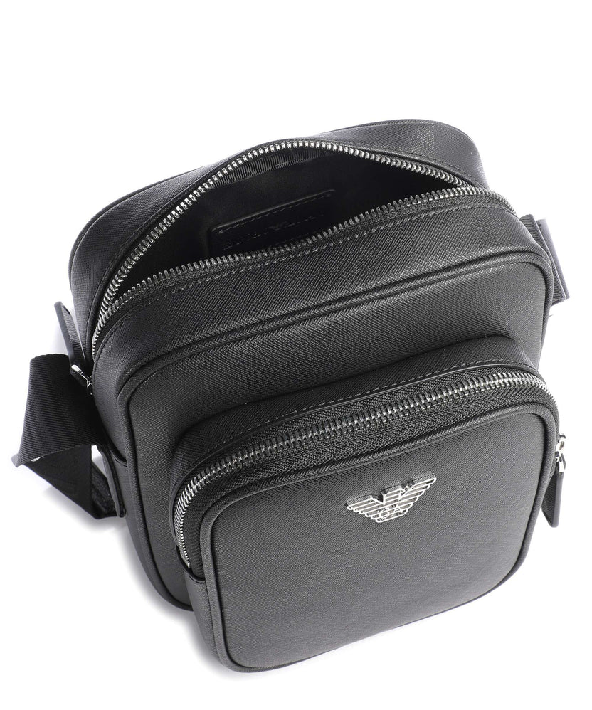 Emporio Armani Business Regenerated Crossbody bag black 