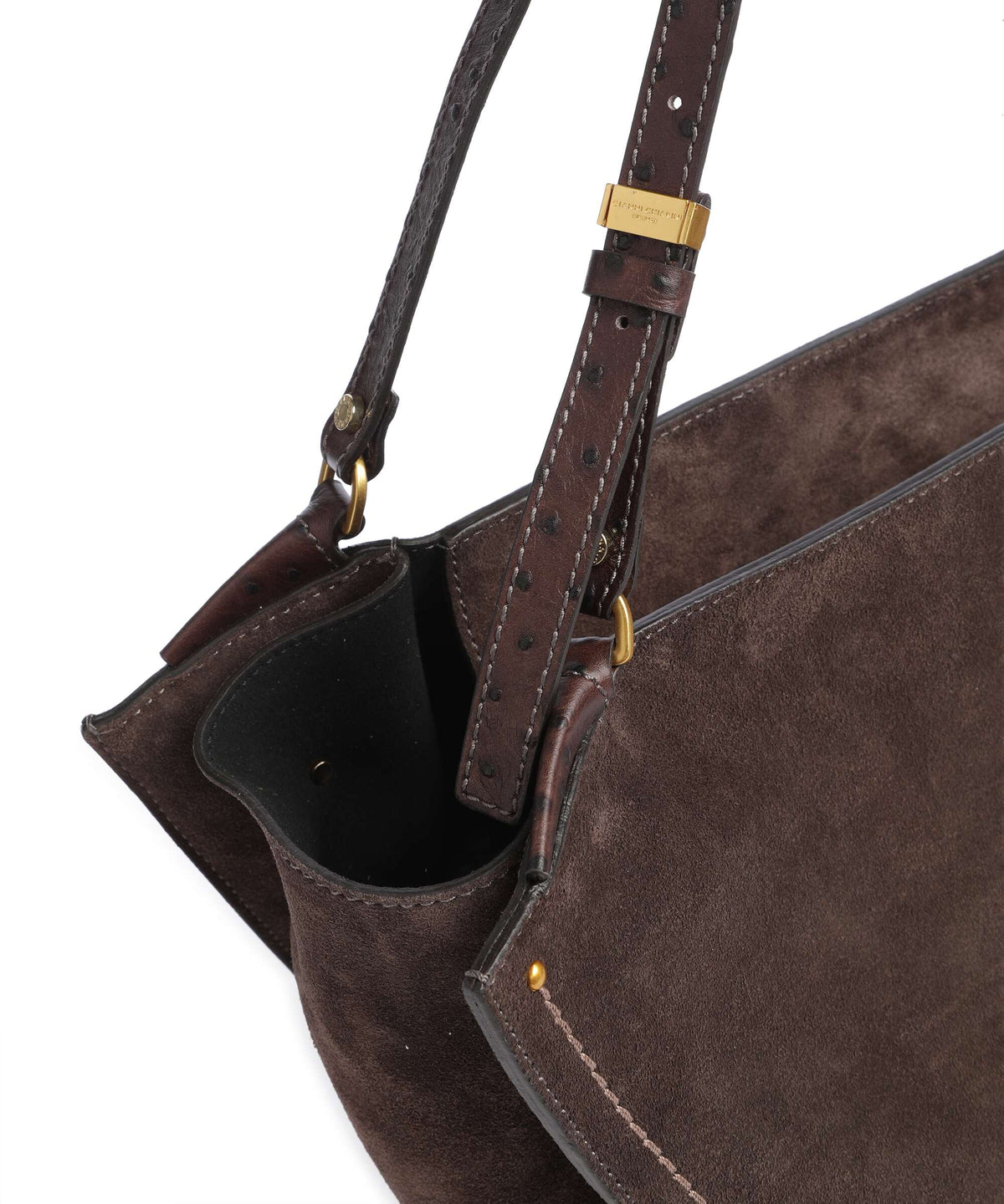 Gianni Chiarini Bloom Hobo bag moka