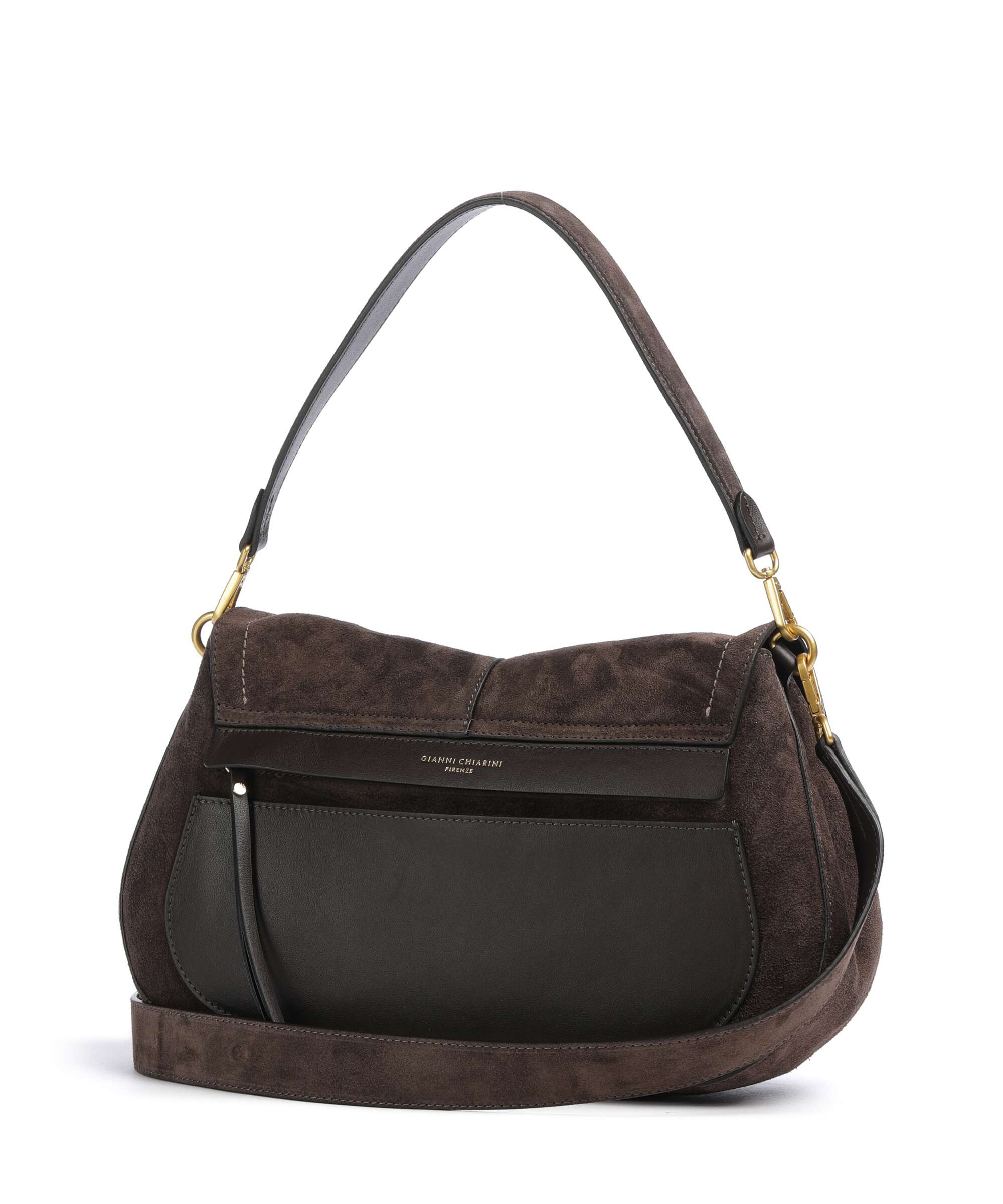 Gianni Chiarini Helena Round Shoulder bag moka