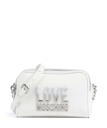Love Moschino Prism Crossbody tas bianco