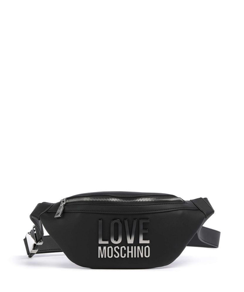 Love Moschino Prism Fanny pack nero