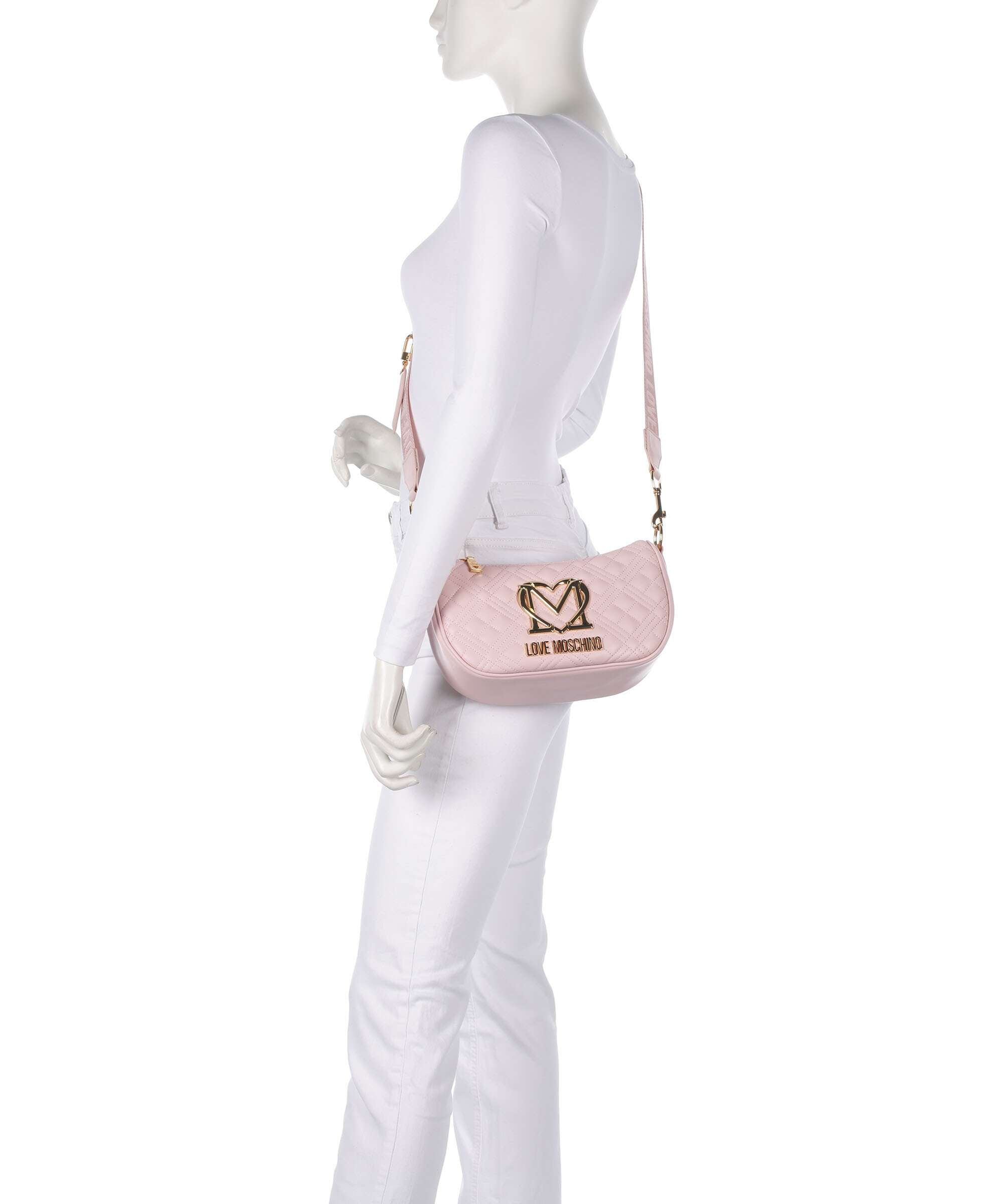 Love Moschino Allure Shoulder bag cipria
