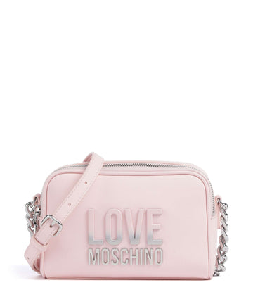 Love Moschino Prism Crossbody tas cipria