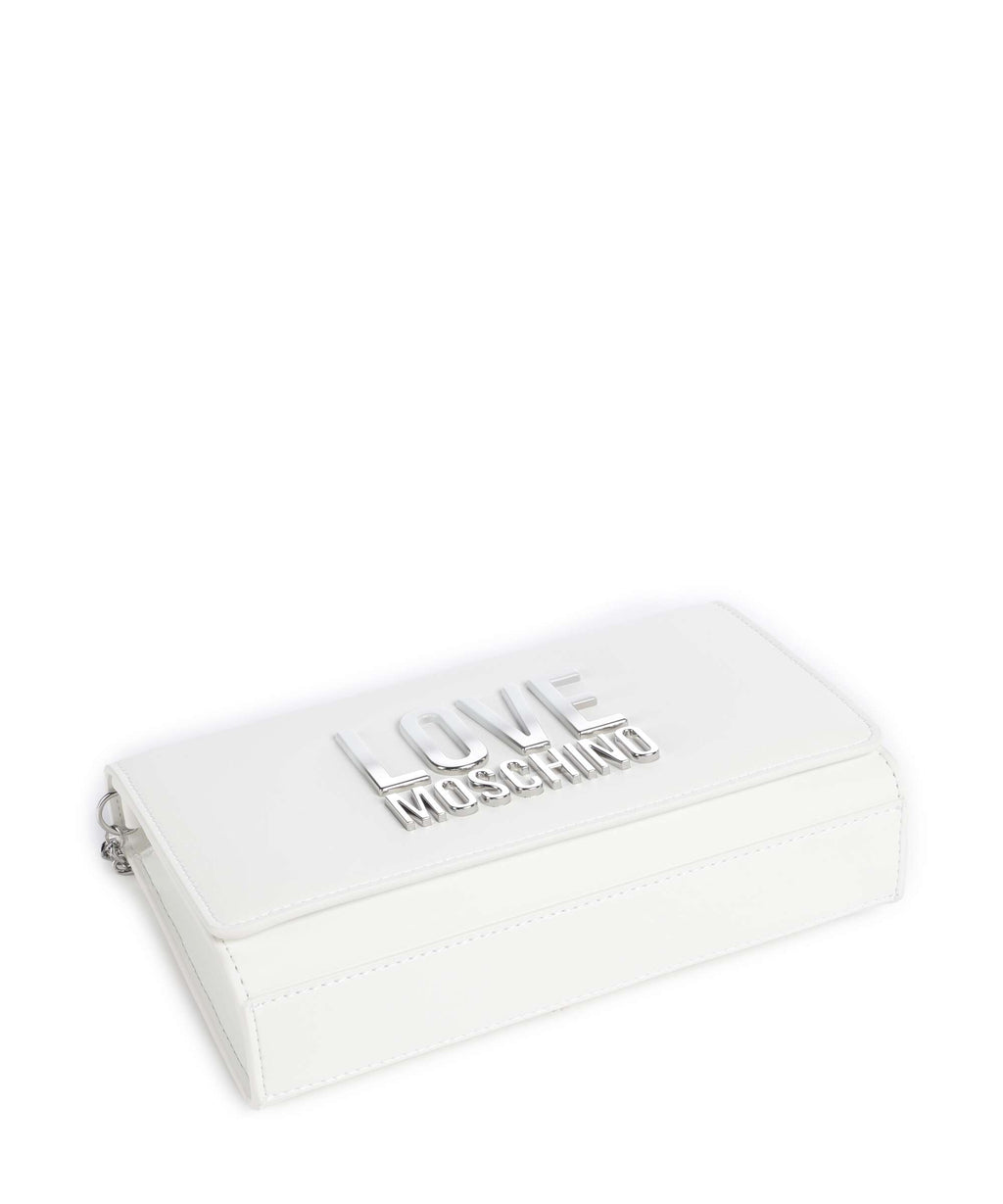 Love Moschino Smart Daily Crossbody bag bianco