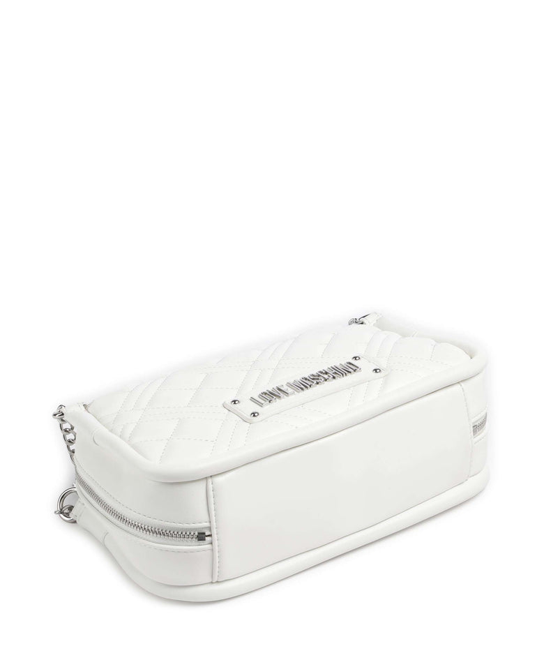 Love Moschino Quilted Shoulder bag bianco