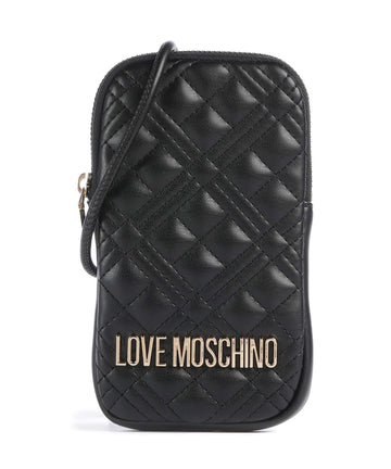 Love Moschino Quilted Telefoon tasje nero