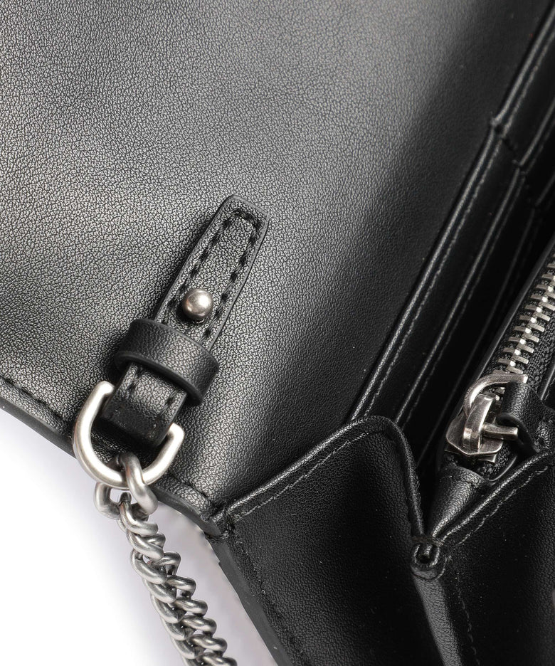 Pinko Love One Wallet nero/old silver