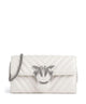 Pinko Love One Wallet bianco seta/old silver