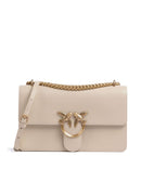 Pinko Love One Classic Sac porté épaule beige/grigio fumo/antique gold