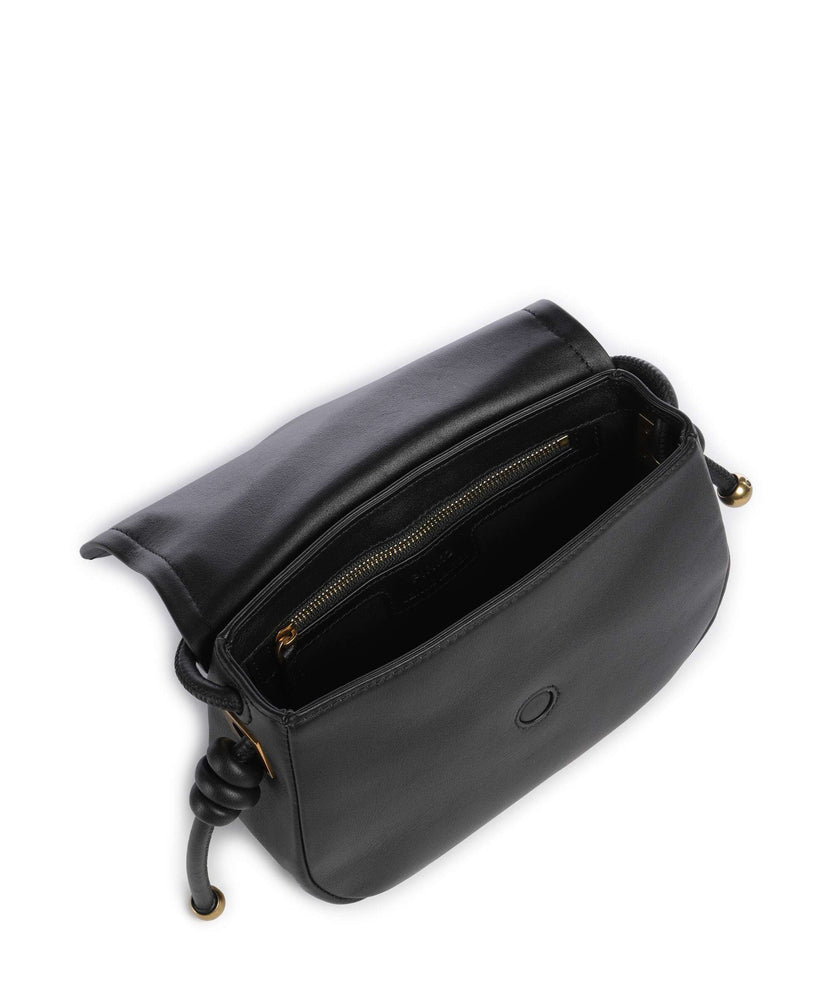 Pinko Saddle Mini Crossbody bag nero/antique gold