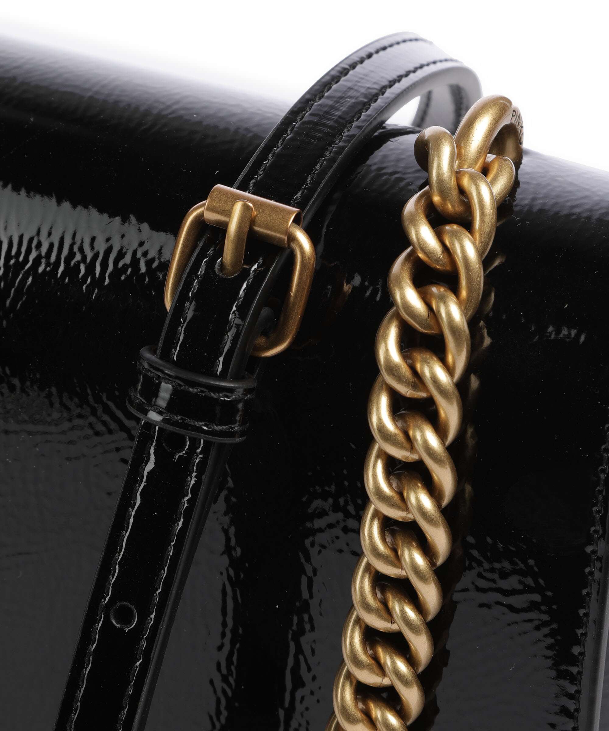 Pinko Love One Classic Crossbody bag nero/antique gold