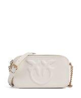 Pinko Carrie Crossbody tas bianco seta/antique gold