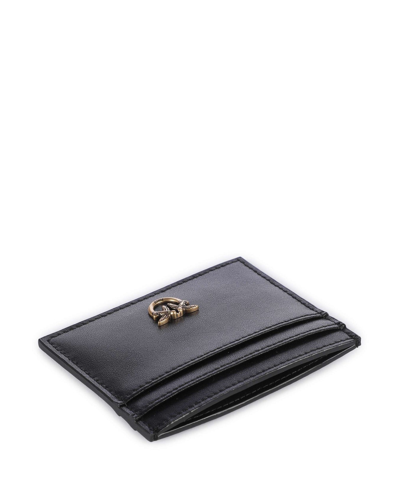 Pinko Credit card holder nero/antique gold
