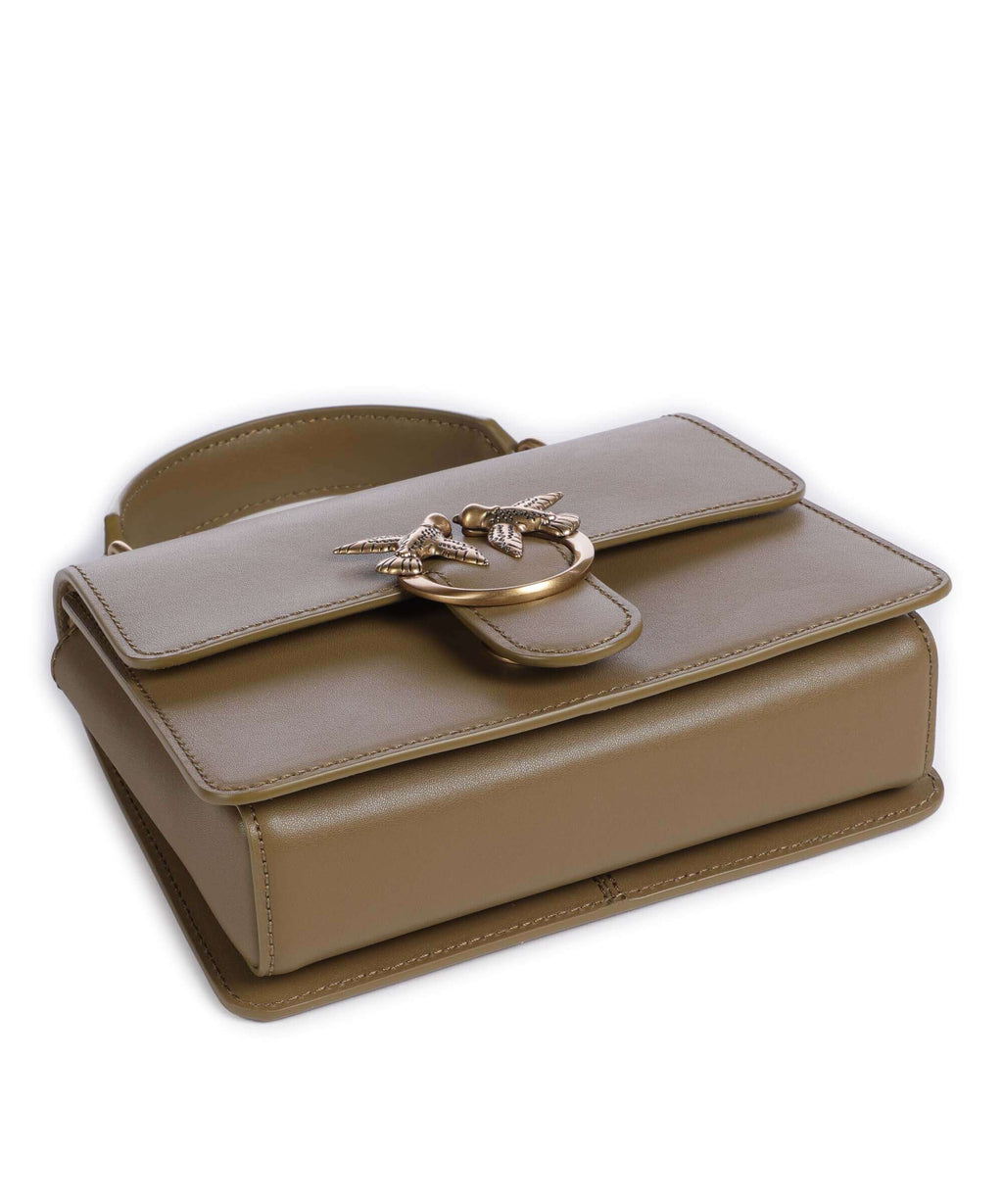 Pinko Love One Mini Handbag piantagione/antique gold