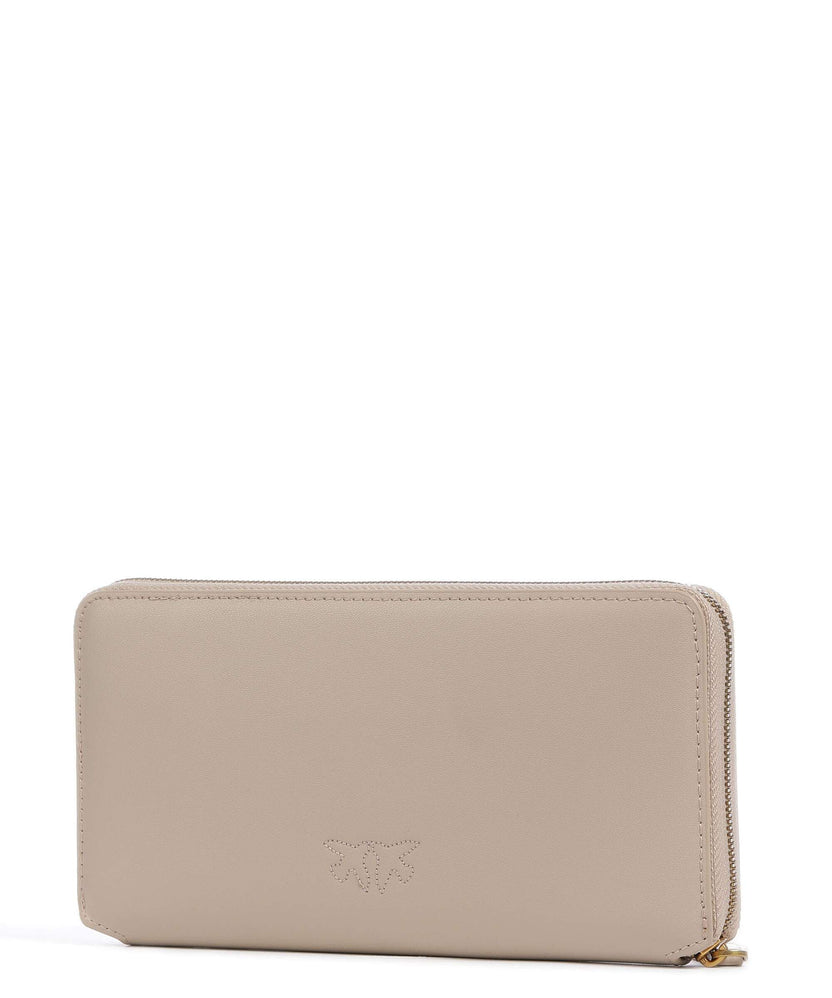 Pinko Ryder Wallet beige/grigio fumo/antique gold