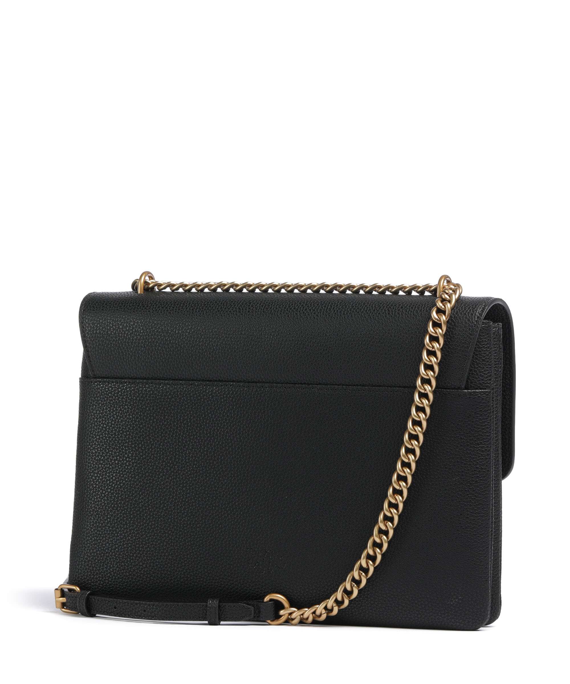 Pinko Love Soft Big Shoulder bag nero/antique gold