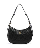 Pinko Half Moon Mini Sac porté épaule nero/antique gold