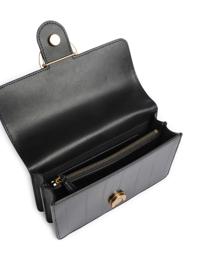 Pinko Love One Mini Shoulder bag nero/antique gold