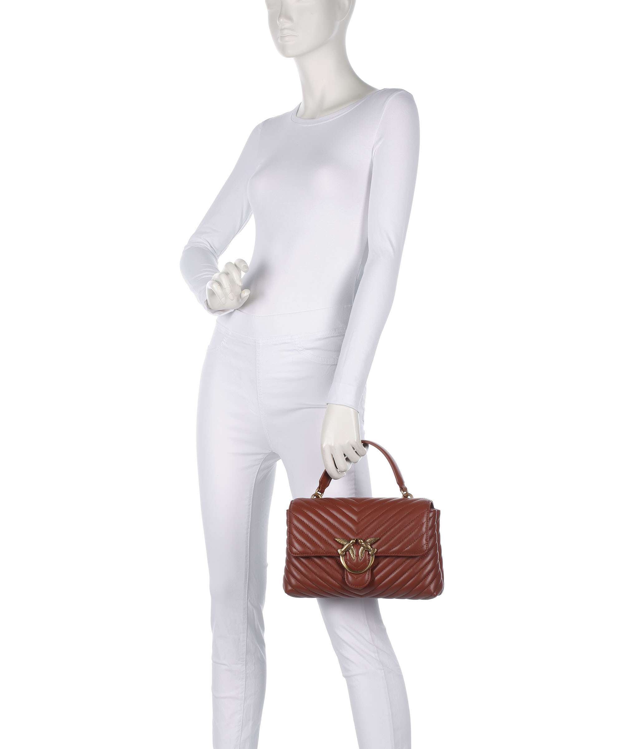 Pinko Love Lady Puff Classic Handbag arabo/antique gold