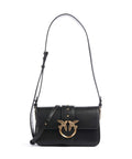 Pinko Love One Mini Slouchy Shoulder bag nero/antique gold