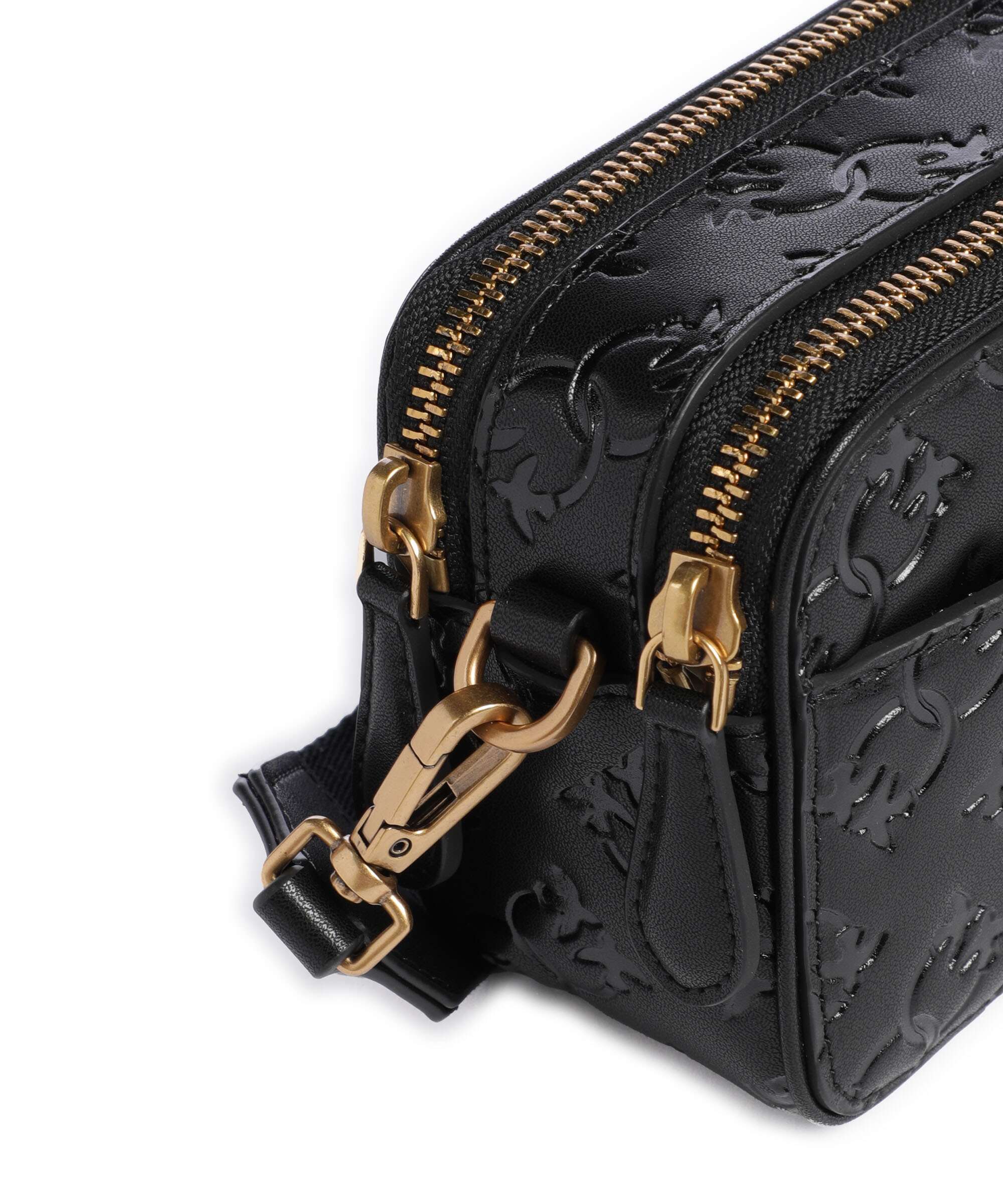 Pinko Mini Crossbody bag nero/antique gold