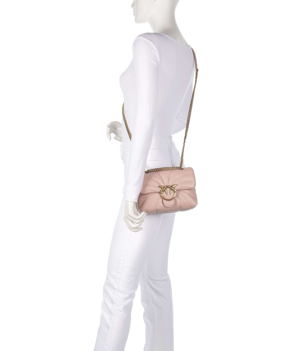 Pinko Love Puff Mini Shoulder bag cipria/antique gold
