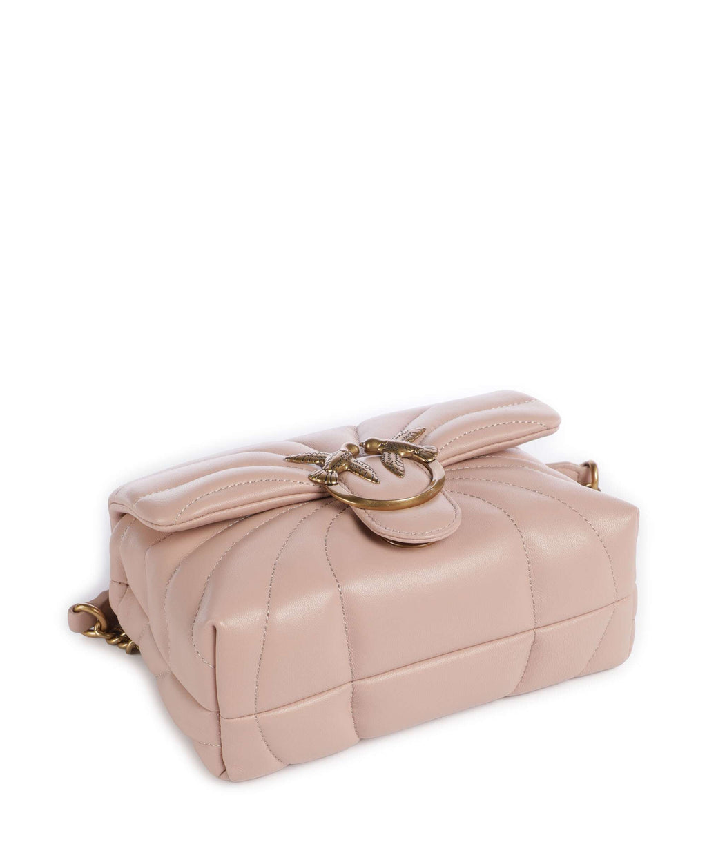 Pinko Love Puff Mini Shoulder bag cipria/antique gold