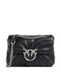 Pinko Love Puff Mini Shoulder bag nero/old silver
