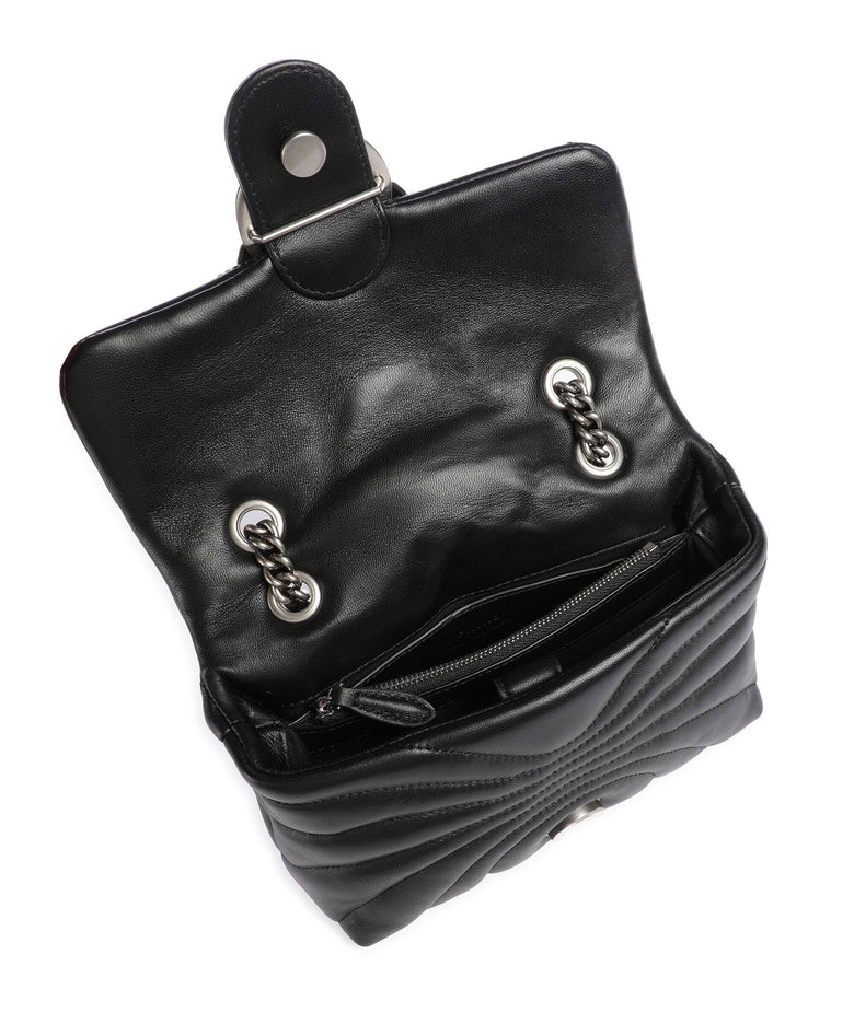 Pinko Love Puff Mini Shoulder bag nero/old silver
