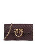 Pinko Love One Wallet uva di catawba/antique gold