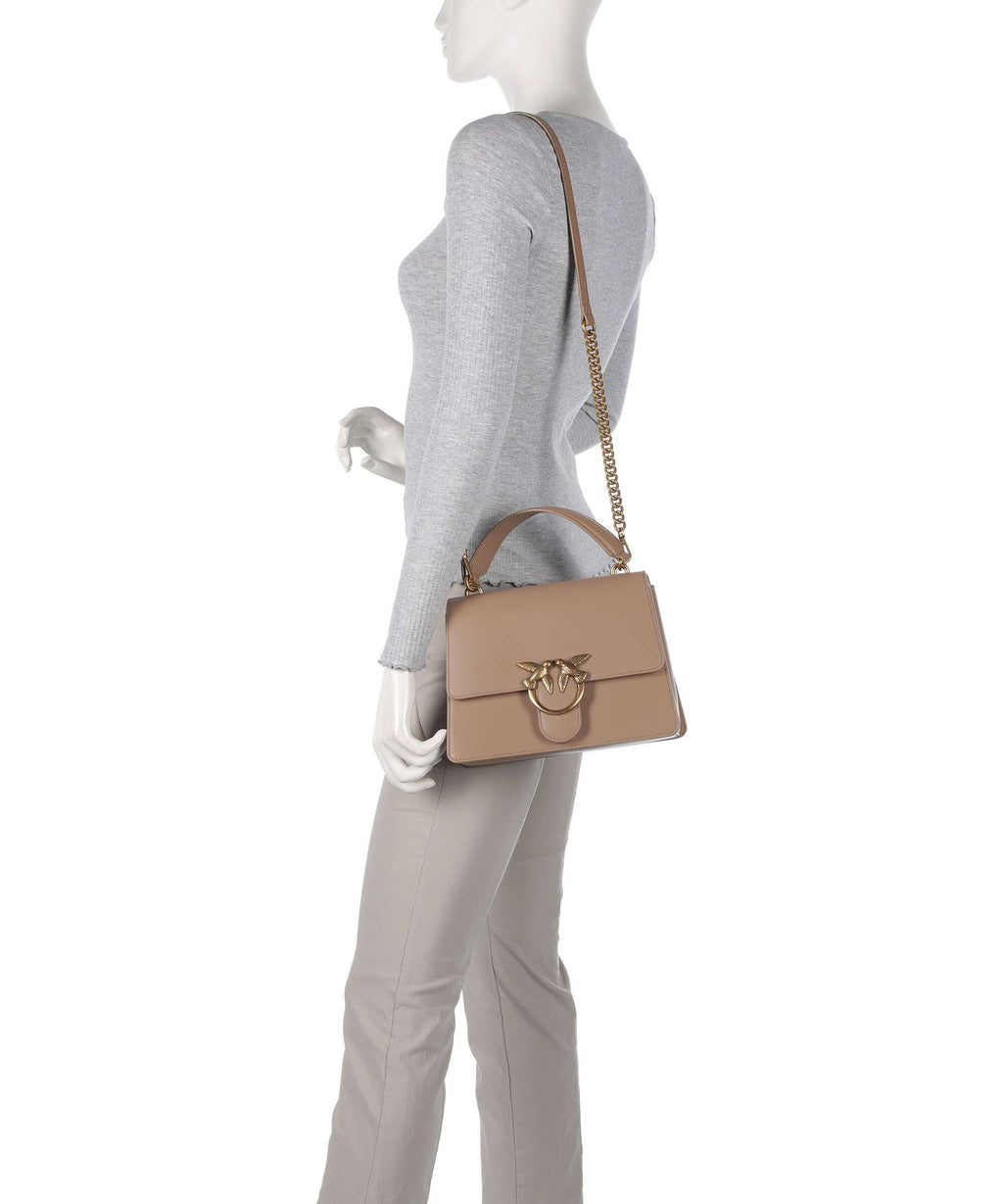 Pinko Love One Classic Handbag biscotto zenzero/antique gold