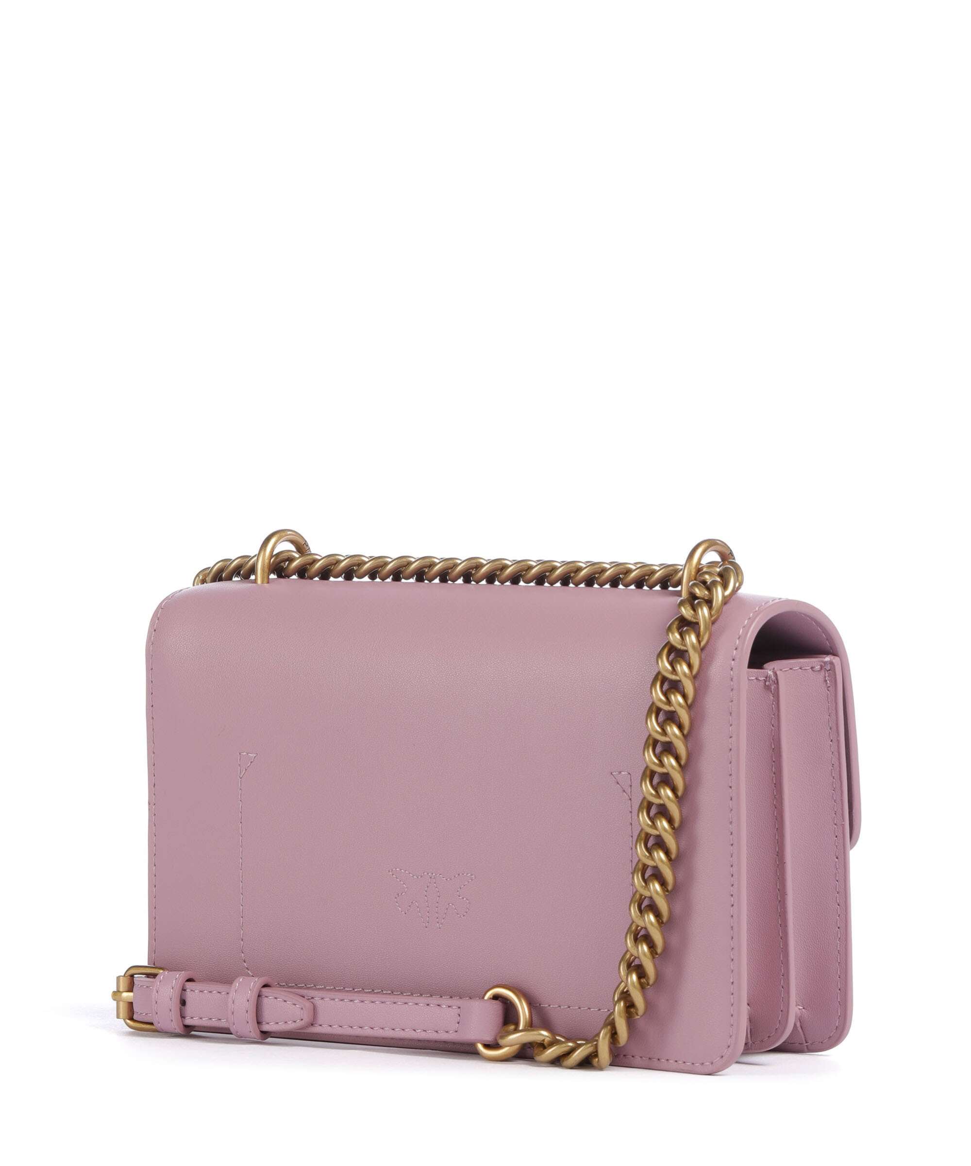 Pinko Love One Mini Shoulder bag viola/antique gold