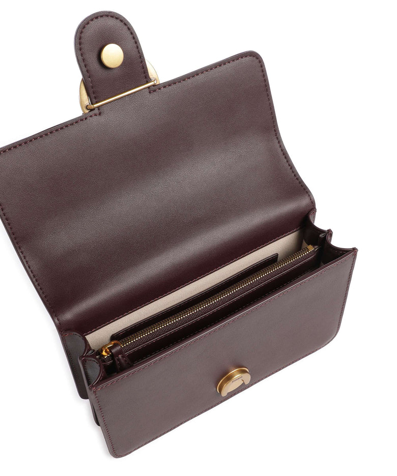 Pinko Love One Mini Shoulder bag uva di catawba/antique gold
