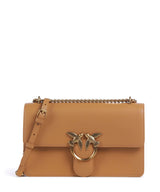 Pinko Love One Classic Schoudertas torrone/antique gold