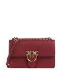 Pinko Love One Classic Shoulder bag bordeaux merlot/antique gold
