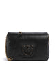 Pinko Love Click Puff Classic Crossbody tas nero/antique gold