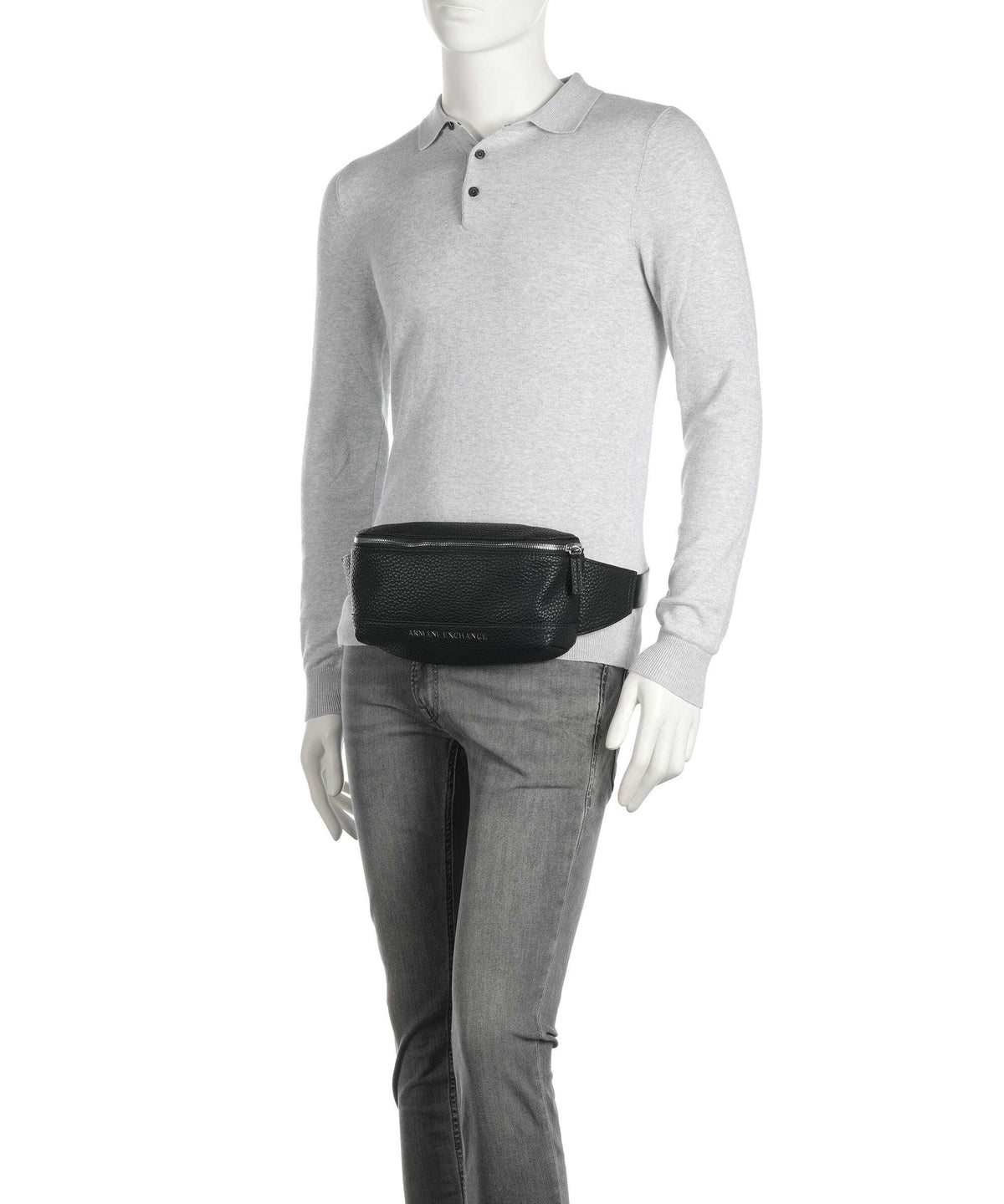 Armani Exchange Capri Fanny pack black