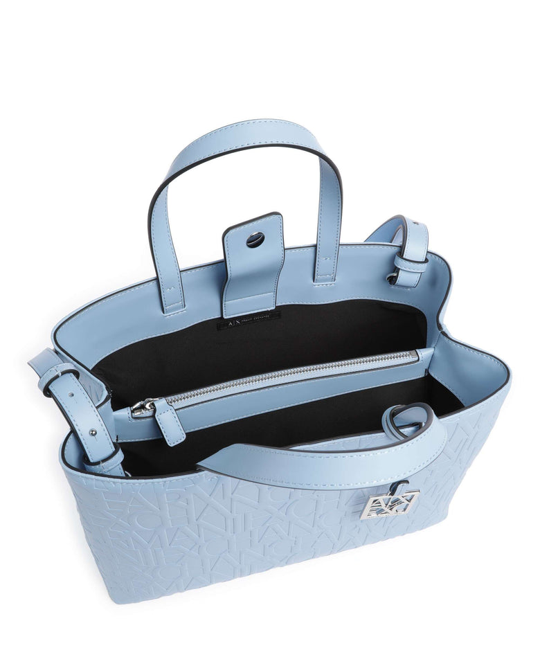 Armani Exchange Liz M Handbag blue river