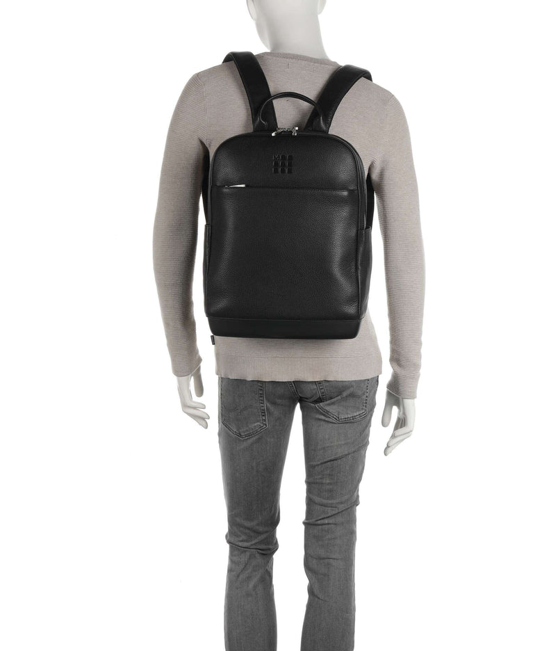 Moleskine Classic Leather Collection Backpack schwarz