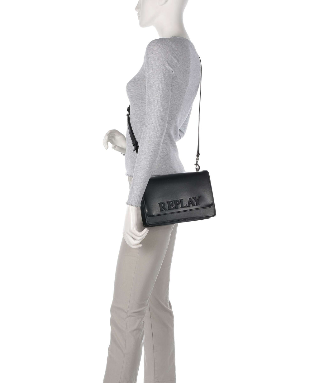 Replay Crossbody bag black